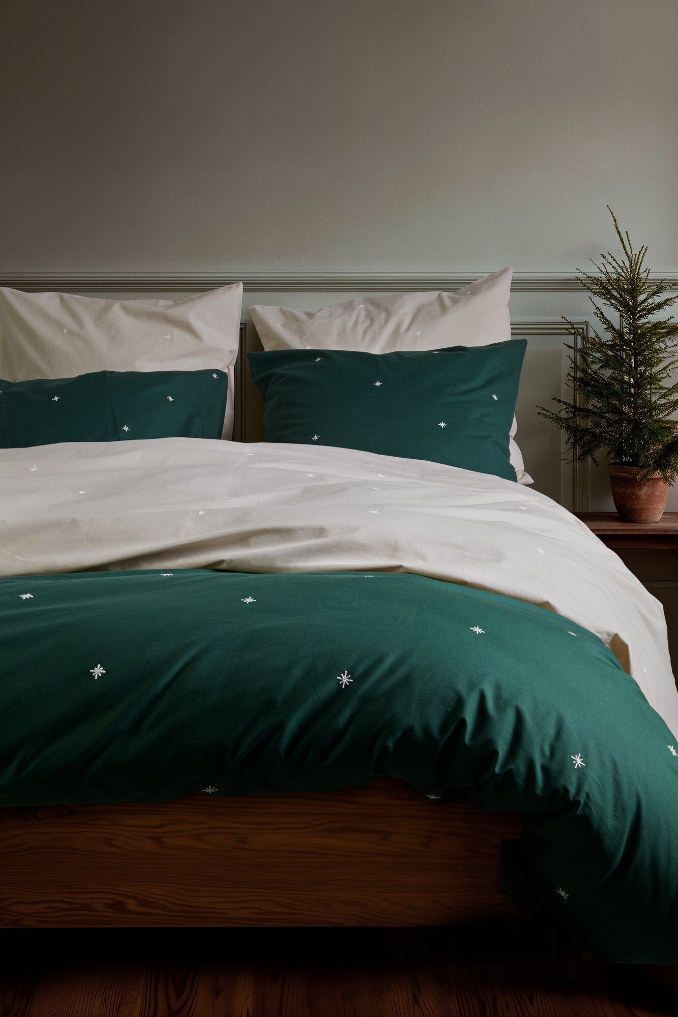 Christmas Fable sengetøj - sand